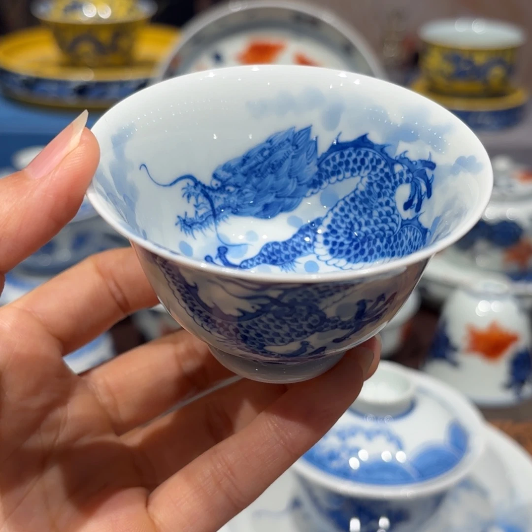 手工手绘陶瓷茶具