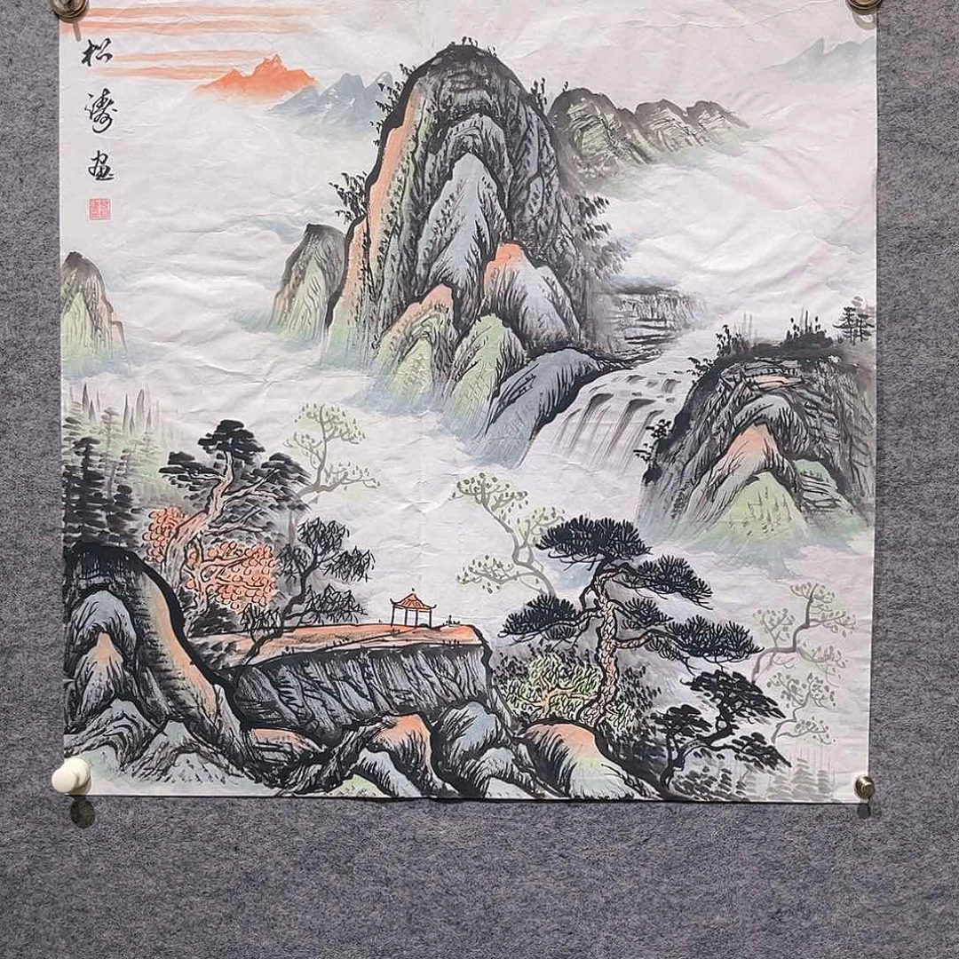 国画精品手绘国画