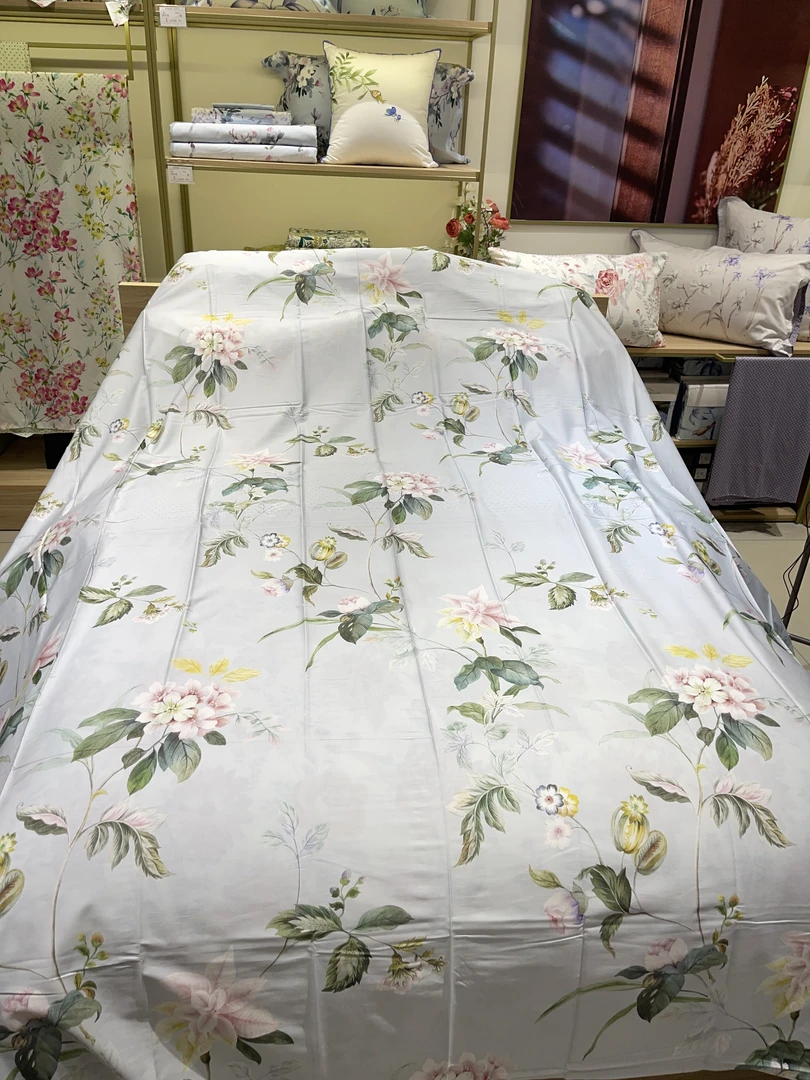 【花戒指】精选！美式全棉印花床单—茜索