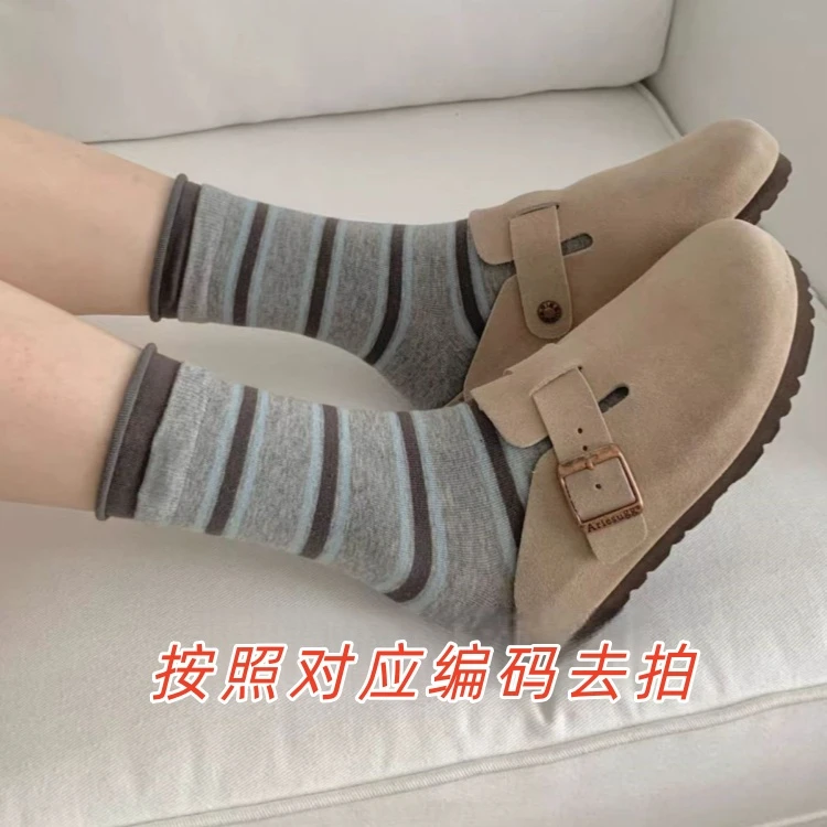 【临时链接】四季潮袜集合百搭刺绣复古女袜中筒