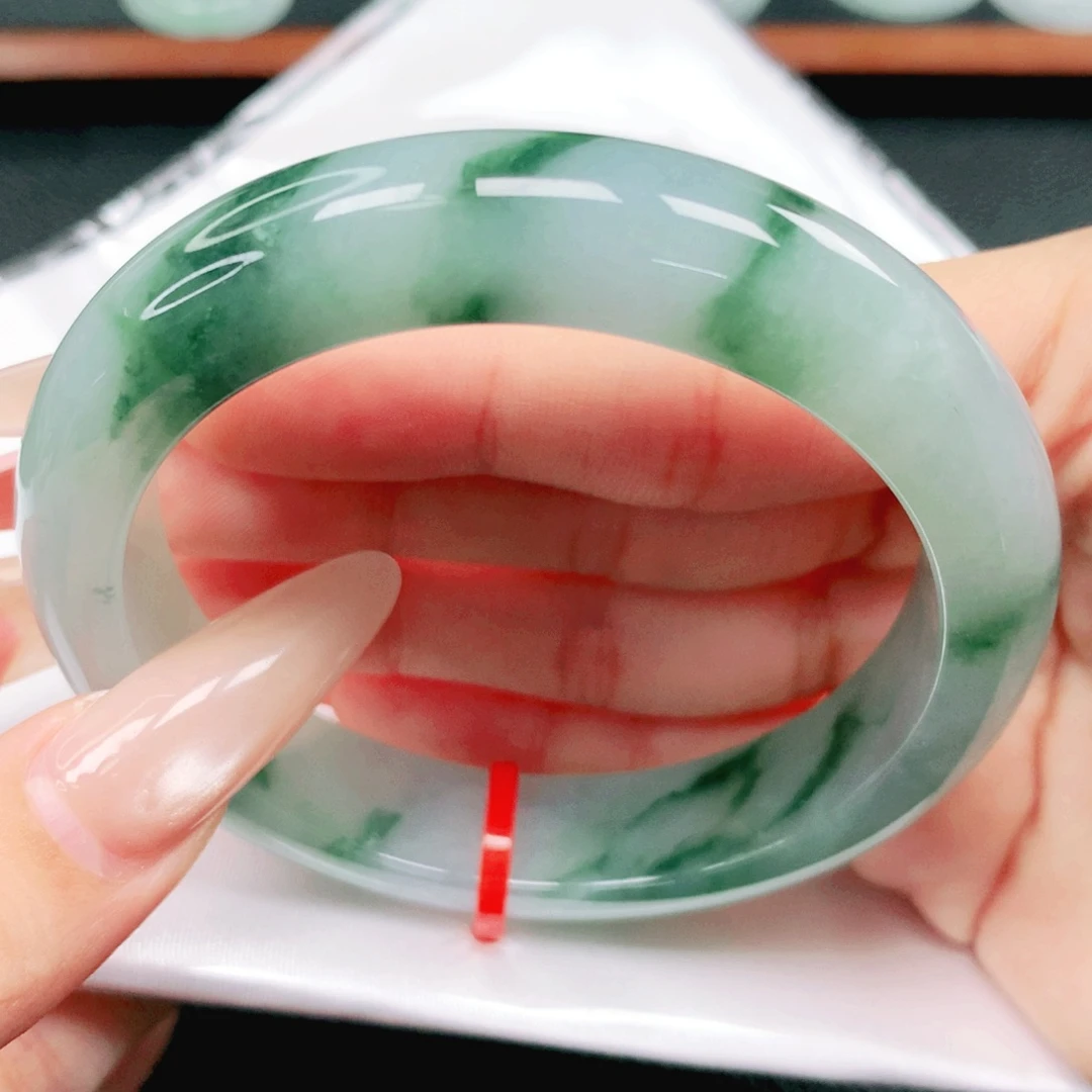 翡翠未镶嵌手镯58