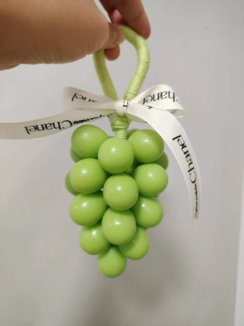 现货爆款大颗水晶荔枝香皂串精油洗手葡萄皂透明水晶手工香皂