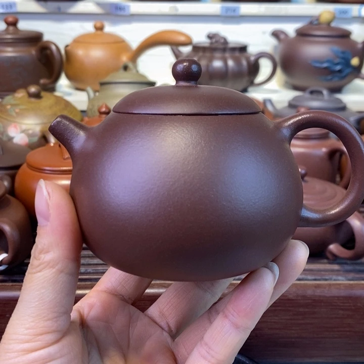 紫砂茶壶微瑕处理一把