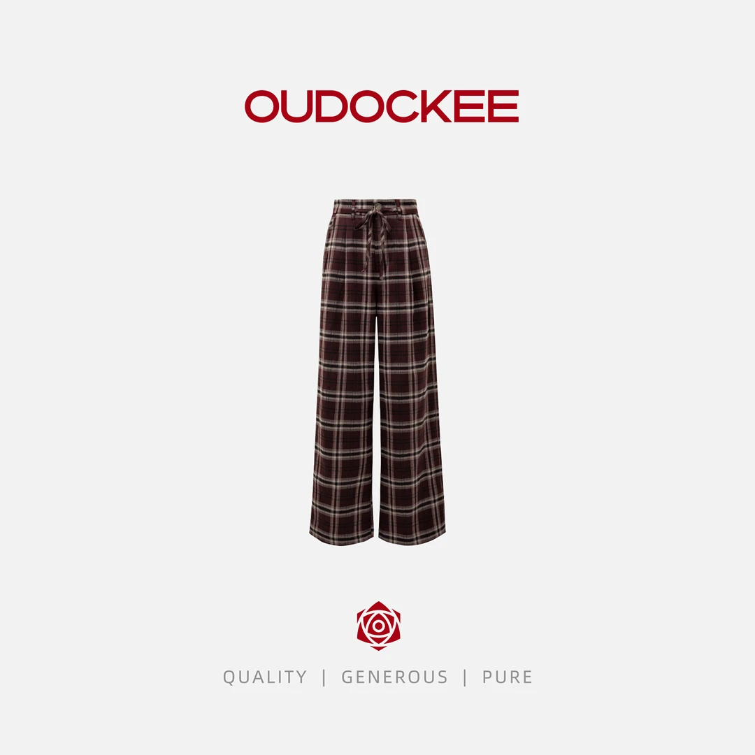 OUDOCKEE 鸥鸥 【盲盒】红格+围巾套装盲盒 569-469-