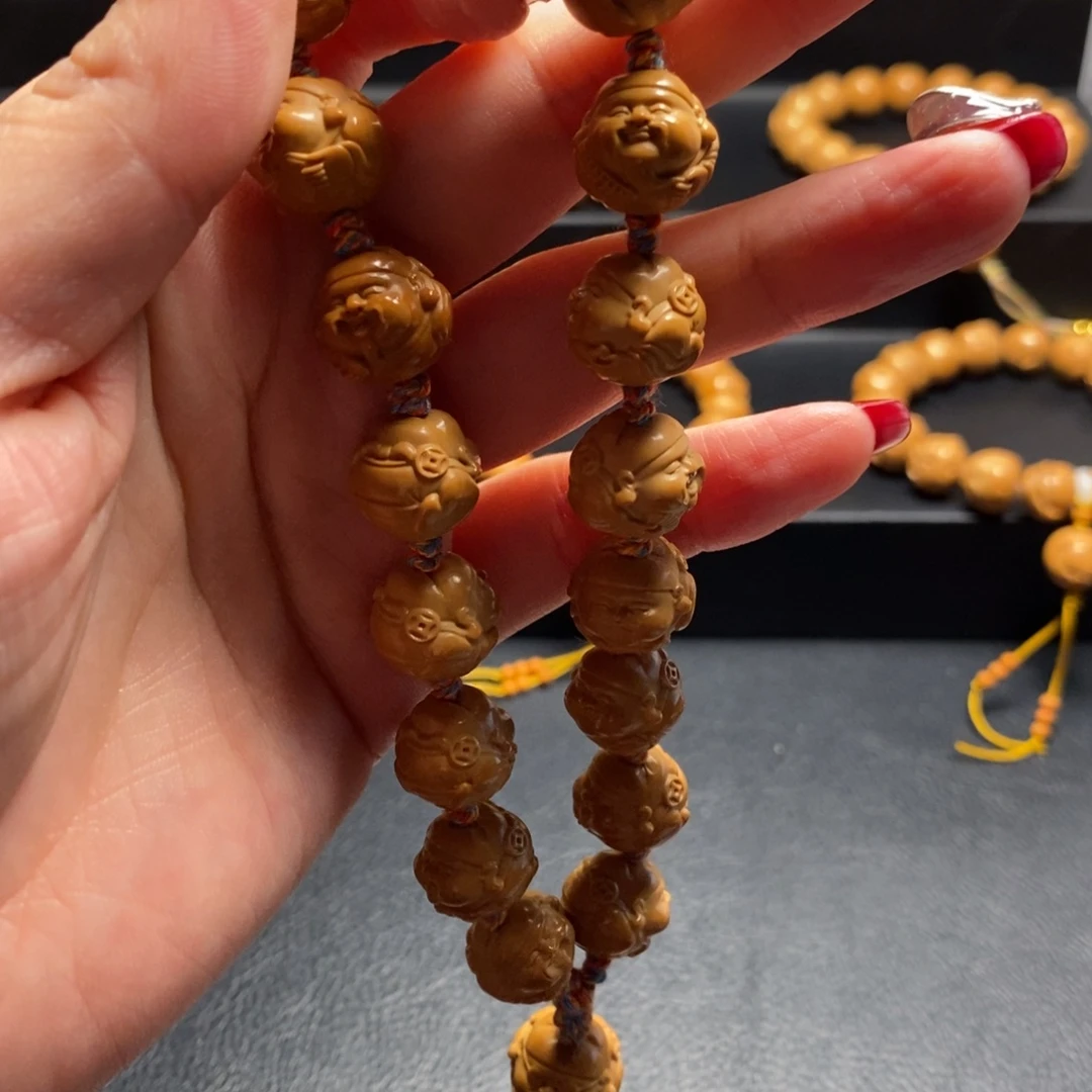 手串猴头核桃财神手持