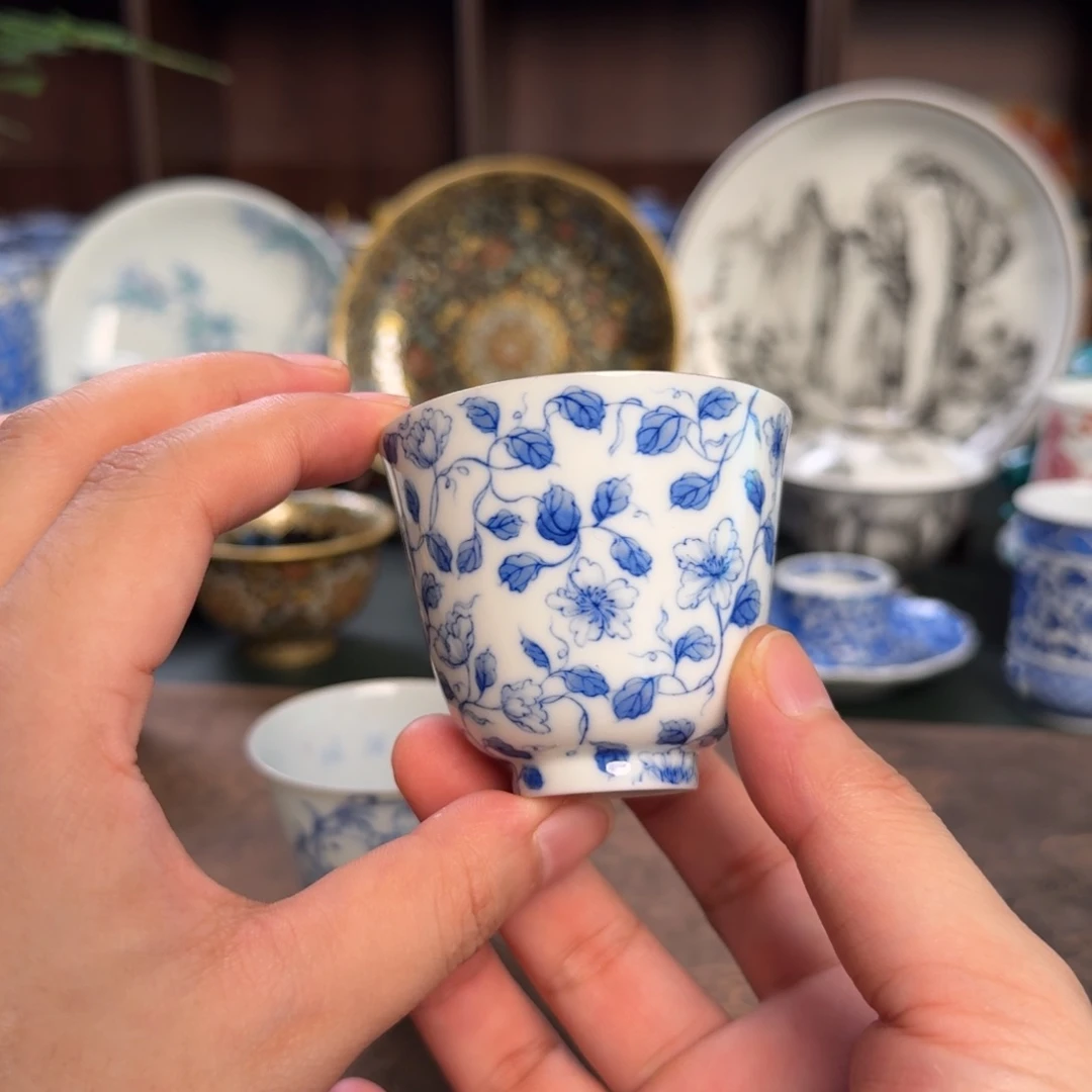 纯手工手绘陶瓷茶具