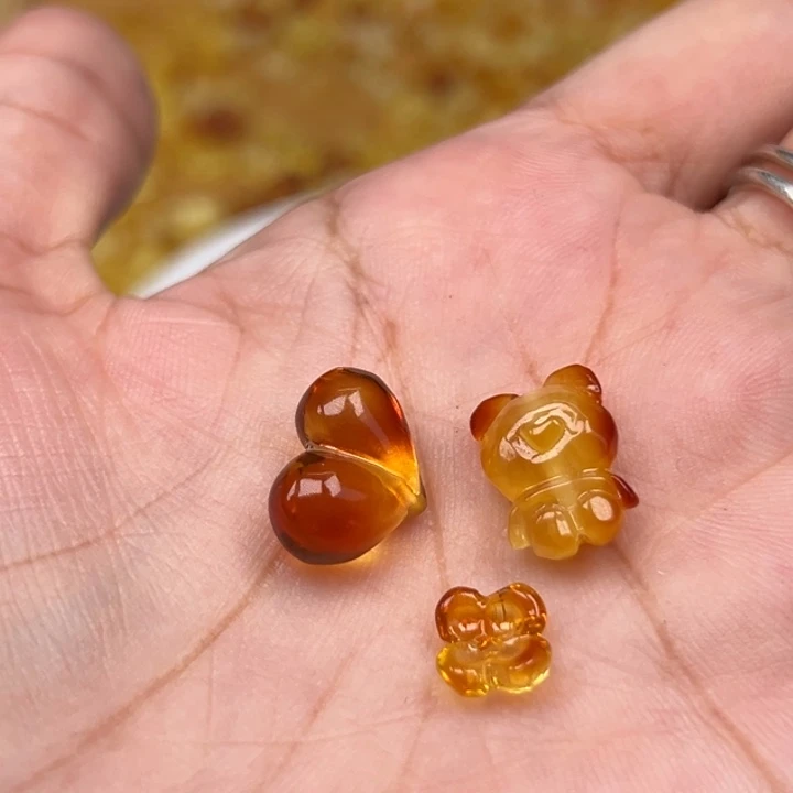 a***o未镶嵌吊坠(不含链)琥珀多样性