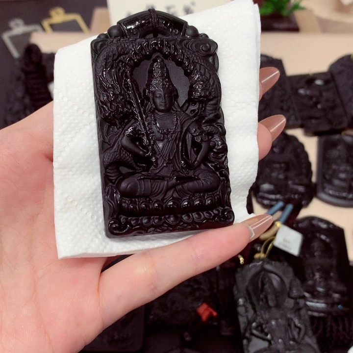 熊***米天然a货钢琴黑挂件