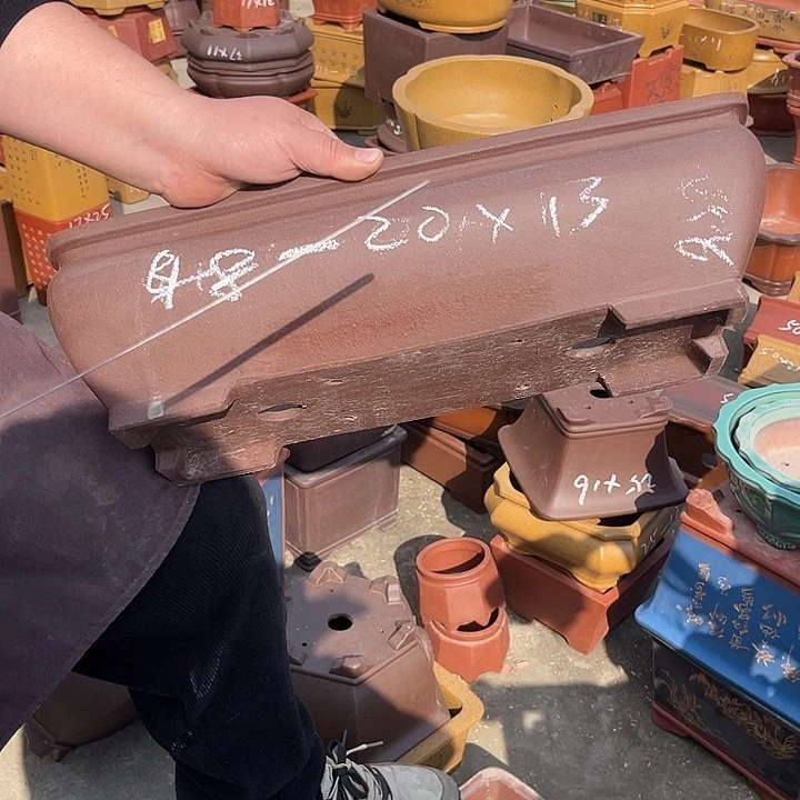 紫砂花盆紫砂等传统