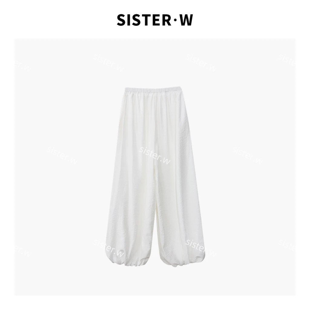 夏季薄款透气宽松显瘦百搭灯笼裤 6090