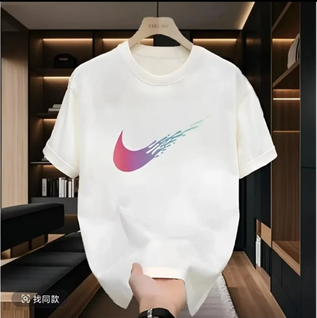 MG【一折粉丝福利】夏季男女同款百搭时尚潮牌短袖T恤