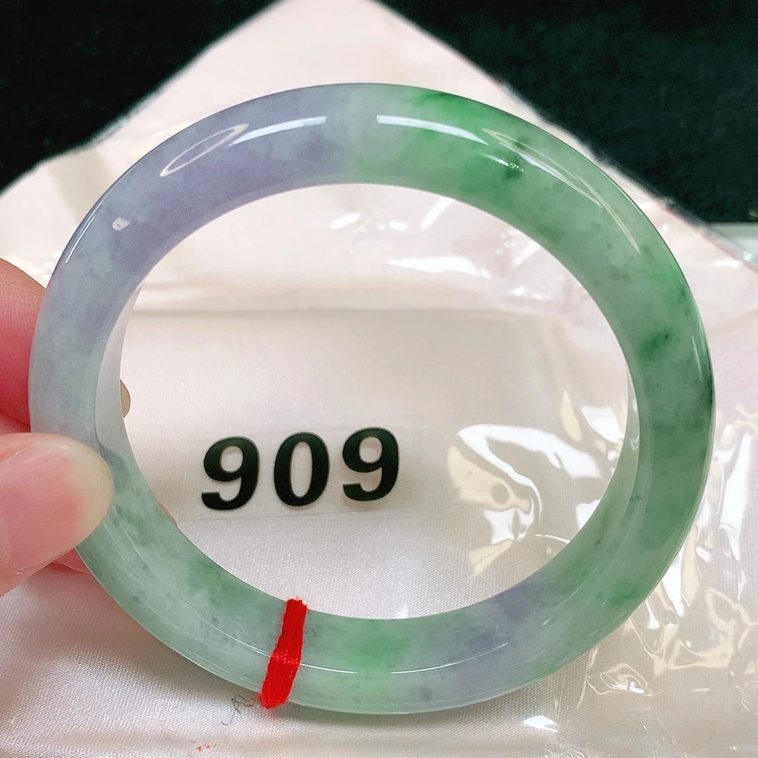 翡翠手镯未镶嵌60圈口909