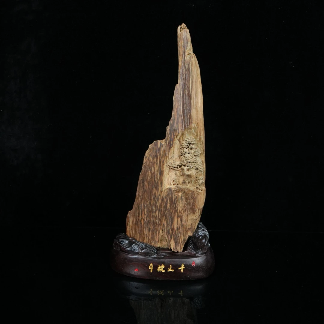 7244 马尼拉高山料沉香/青山枕月 14x8.3x30cm 净103.3g