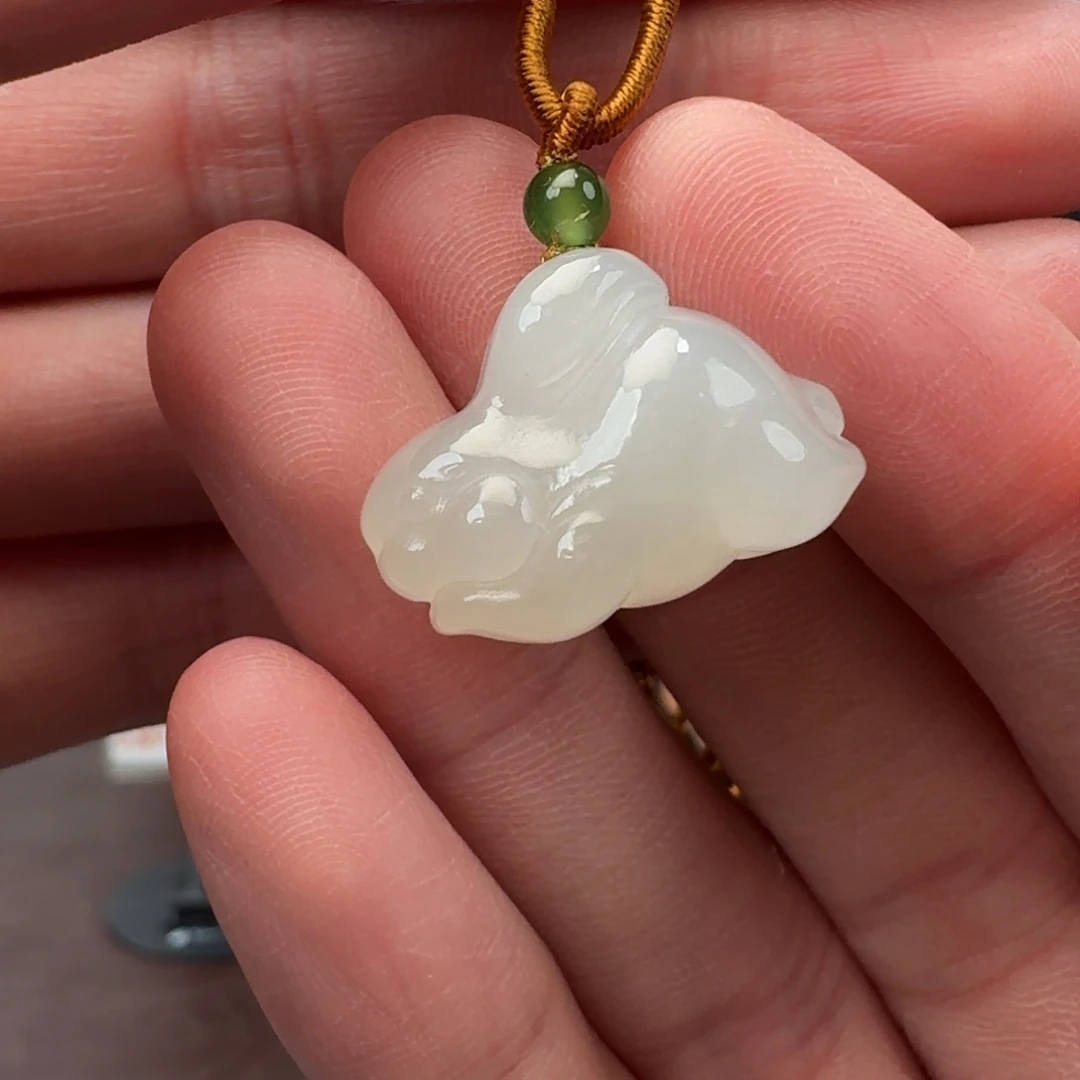 和田玉未镶嵌颈饰929楠哥