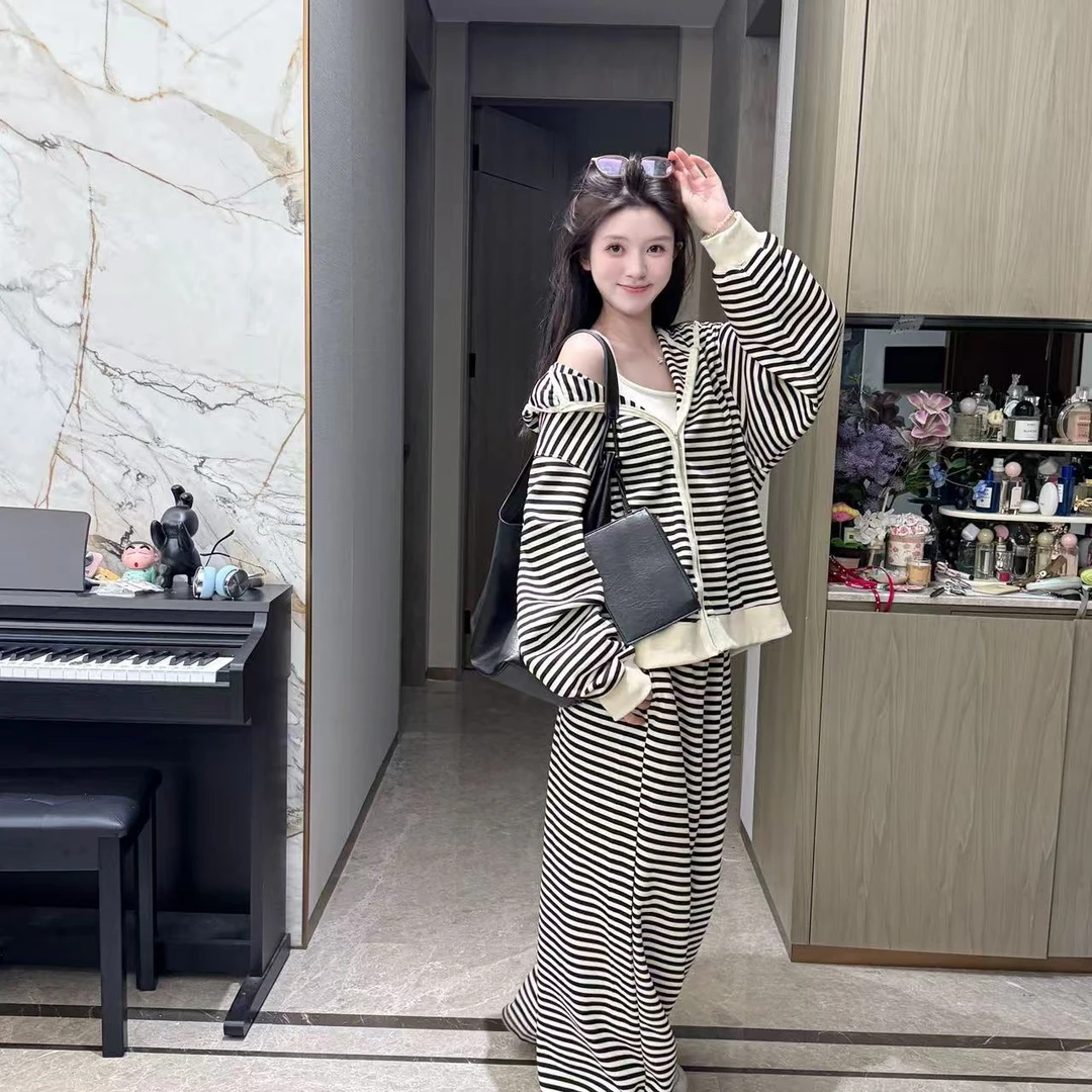 TEEINXX时尚套装简约通勤INS风休闲风森系时尚套装BM024