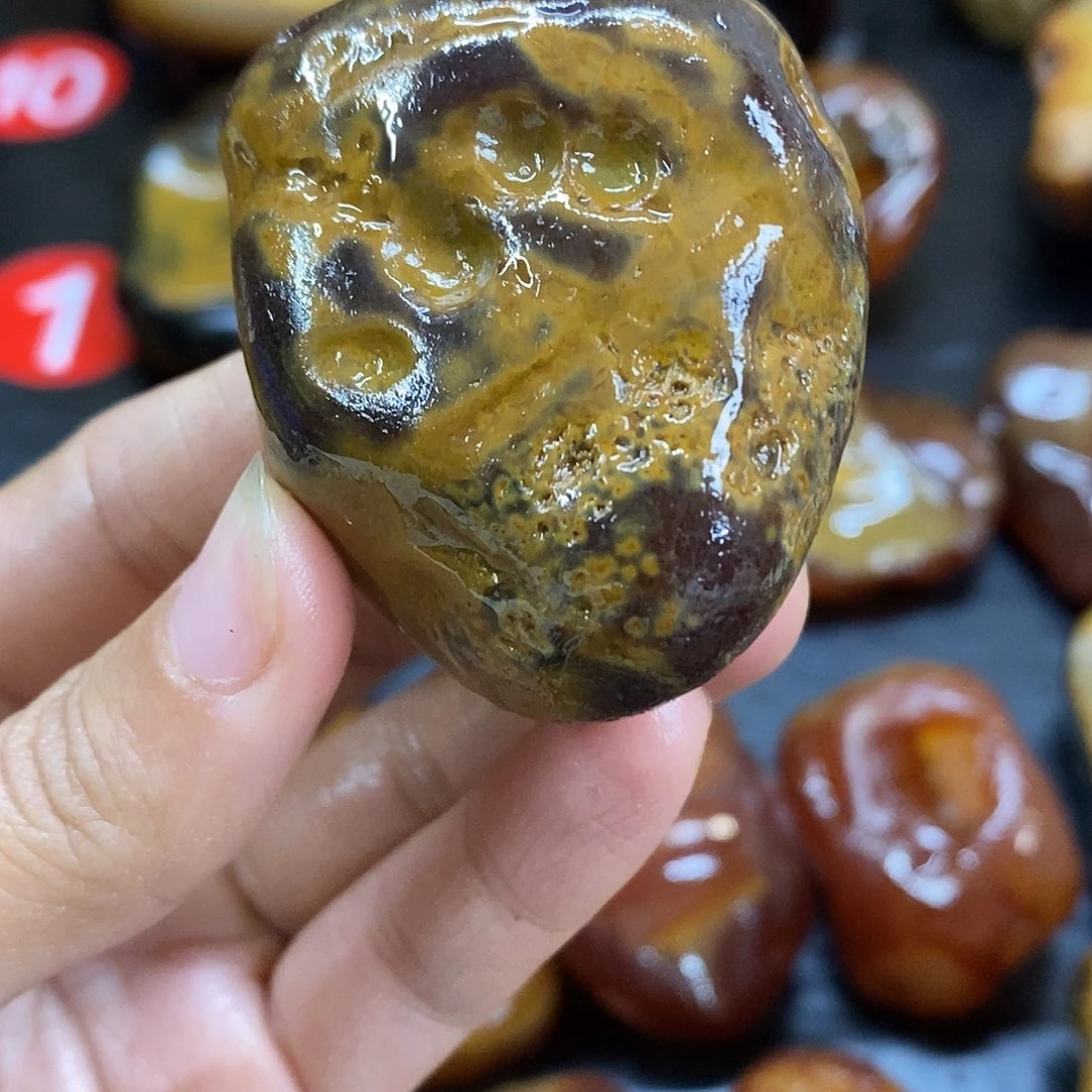 玛瑙/玉髓未镶嵌手把件