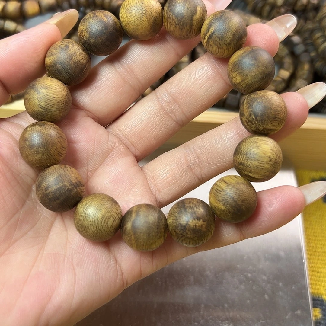 沉香沉香碎屑卡15圆珠单圈18g