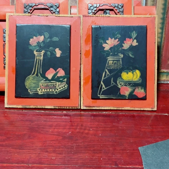 迷***访木木雕工艺品摆件