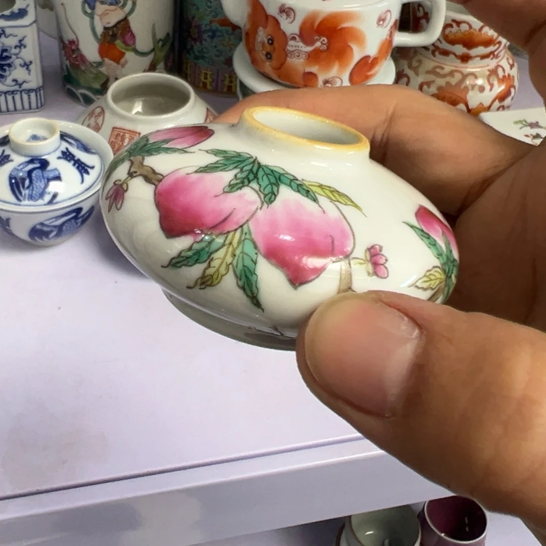 瓷片瓷器摆件、茶室雅器