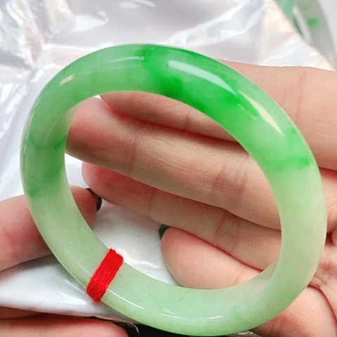 未镶嵌手镯翡翠正圈2420