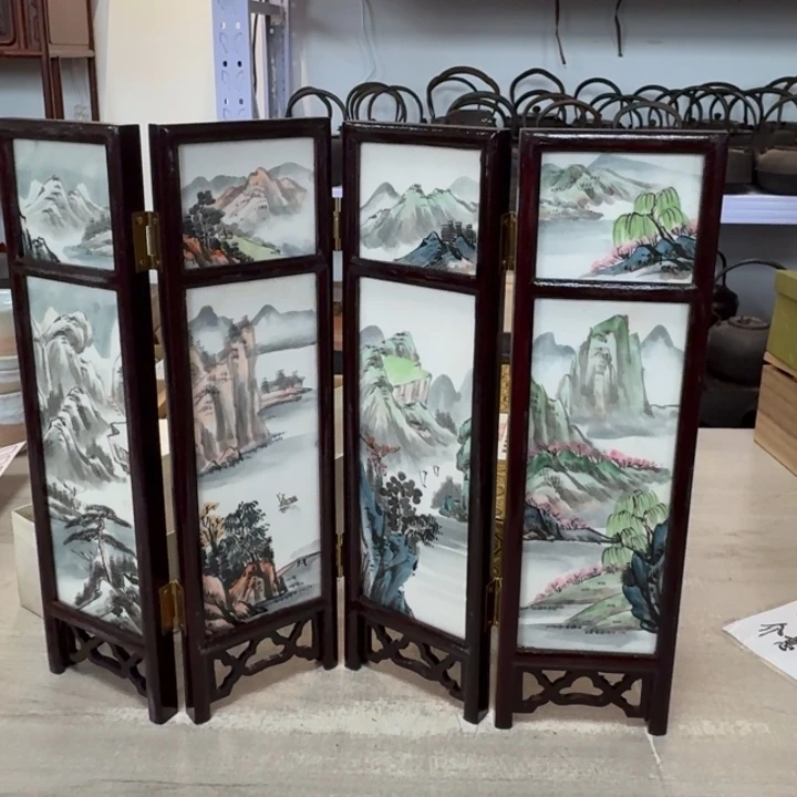 瓷片茶道具工艺品