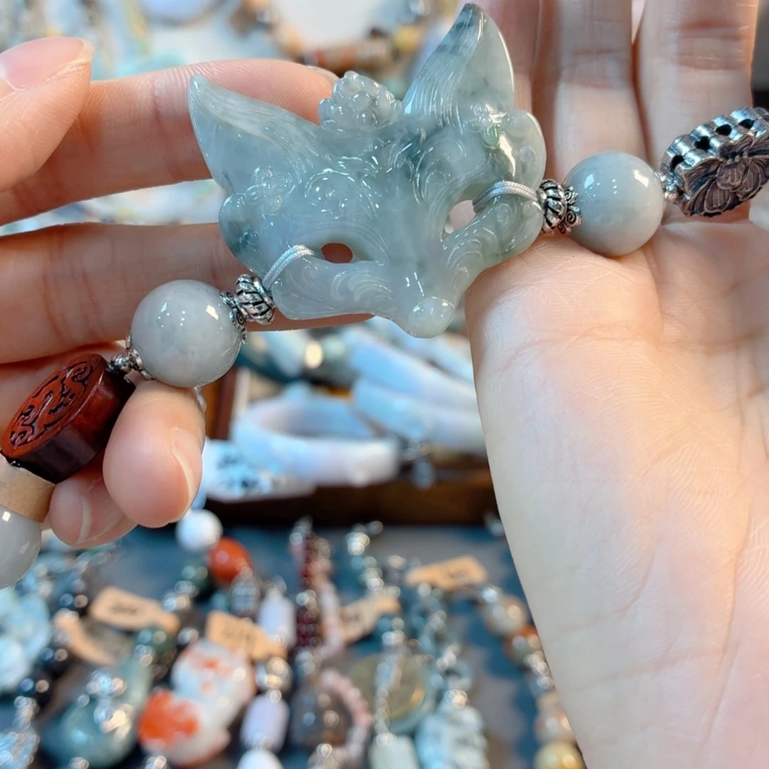 未镶嵌手链翡翠慕***态手串