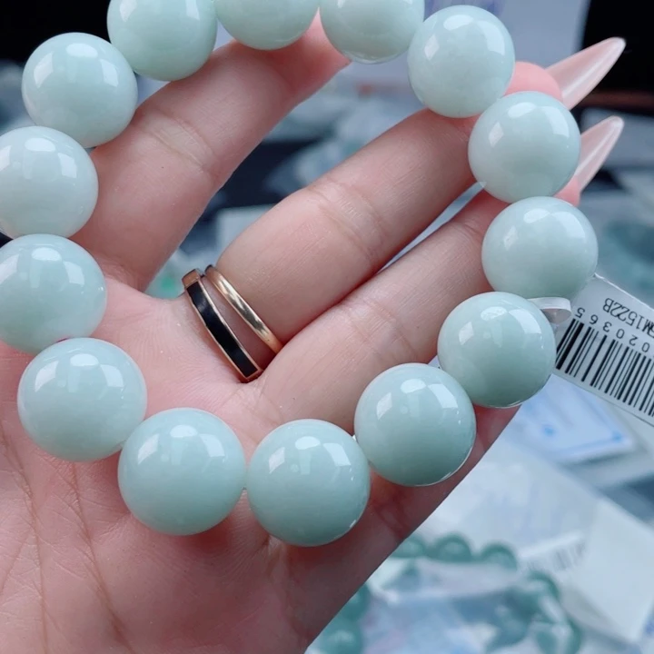 未镶嵌定制翡翠珠串