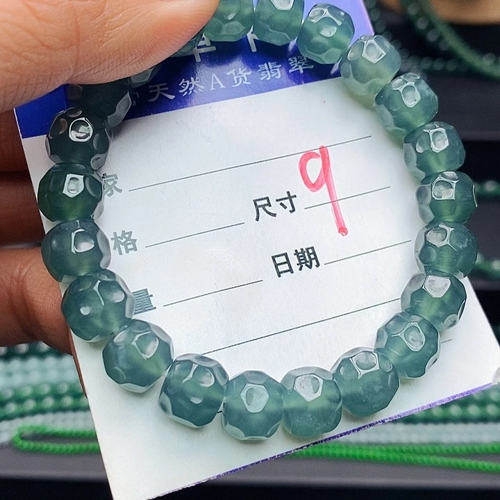 翡翠未镶嵌手链翡翠
