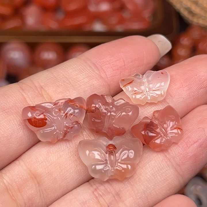 南红玛瑙未镶嵌吊坠(不含链)