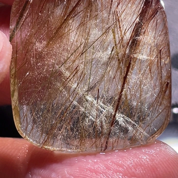 滴***，颈饰未镶嵌发晶钛