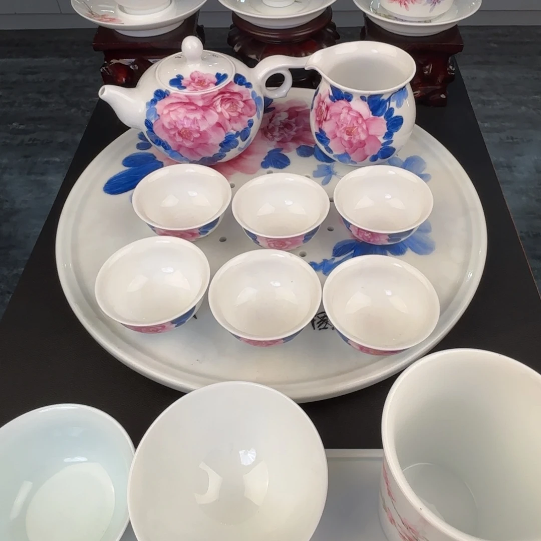 国色天香牡丹九件套