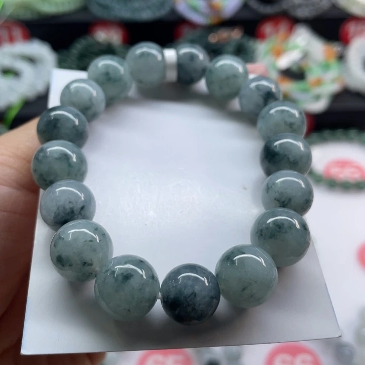 未镶嵌手链翡翠&**&卡12加