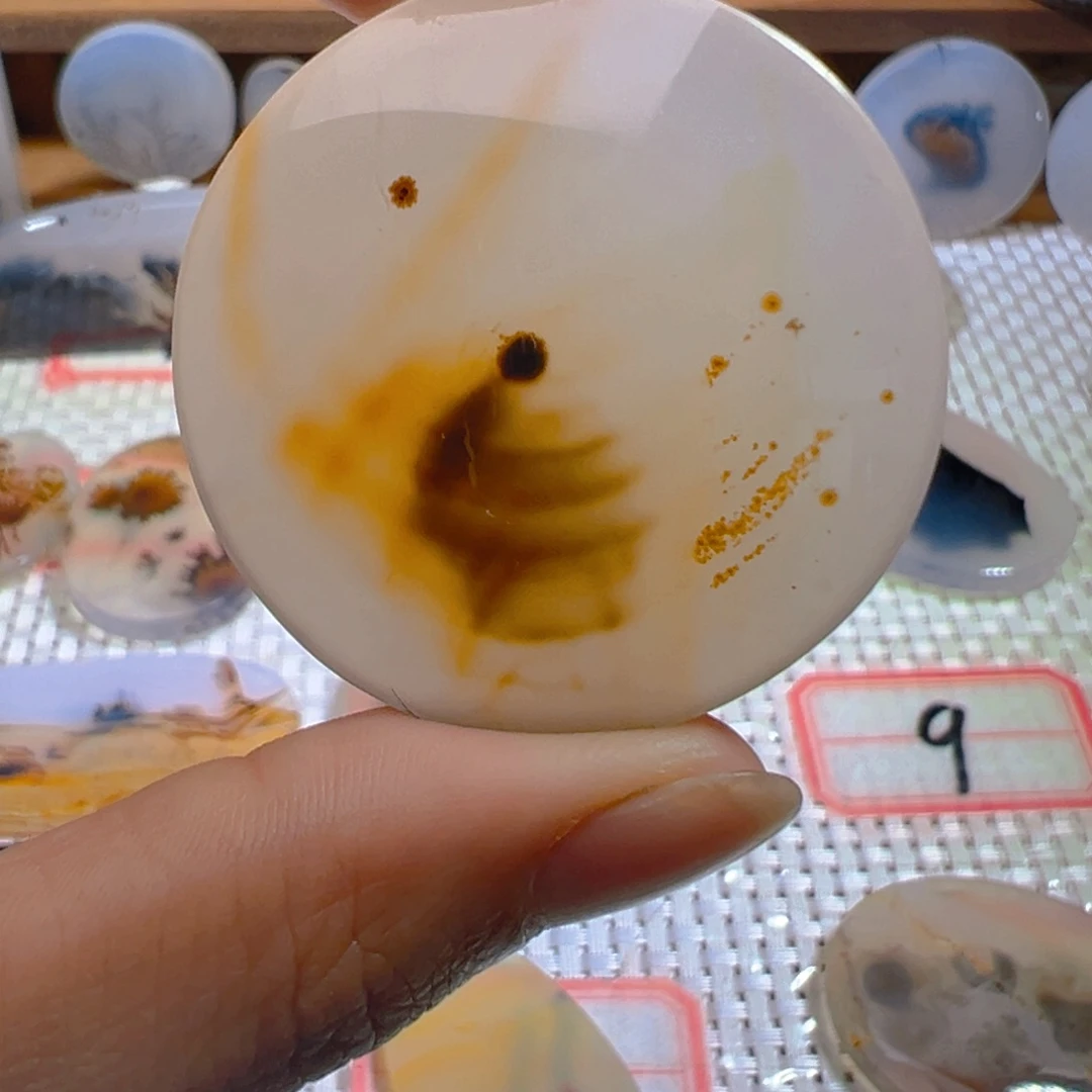 玛瑙/玉髓未镶嵌颈饰