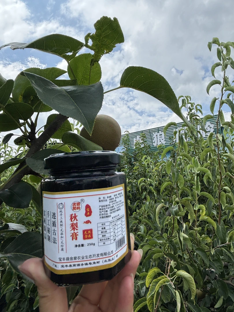 虎狼爬岭纯手工无添加秋月梨梨膏