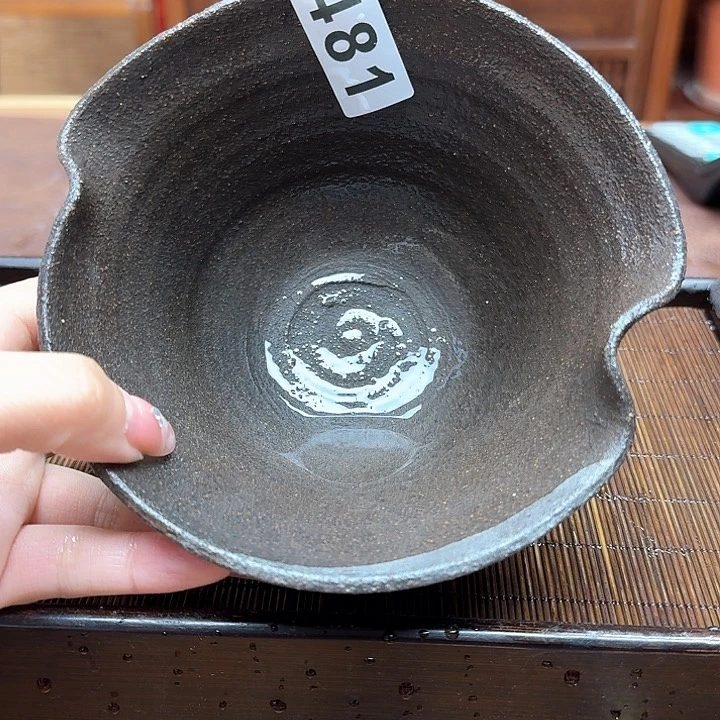 纯手工制作粗陶茶具