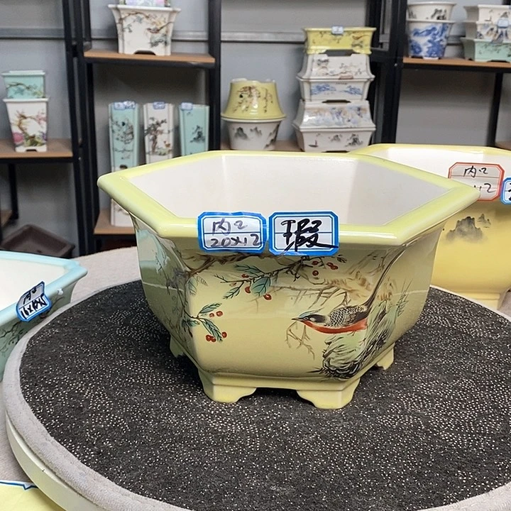 紫砂的花盆很漂亮32