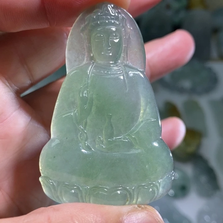 定制翡翠未镶嵌冰观音
