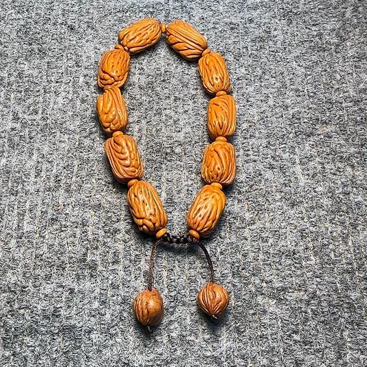 終***業全陈化老料把件串