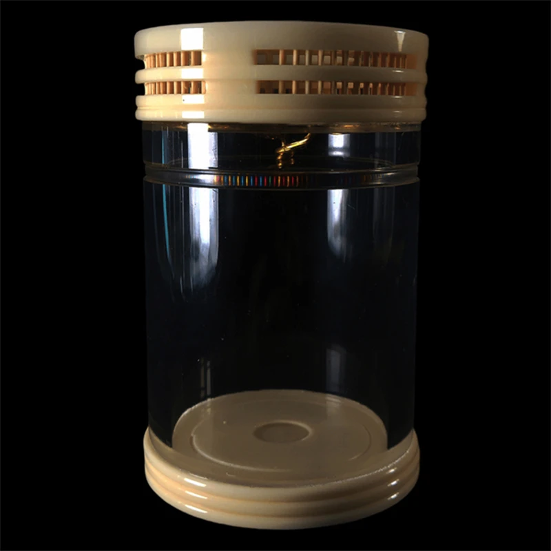 罐王•S113•朱红金钻•上海老谭双窗蝈蝈罐配老钻石五星簧60*95