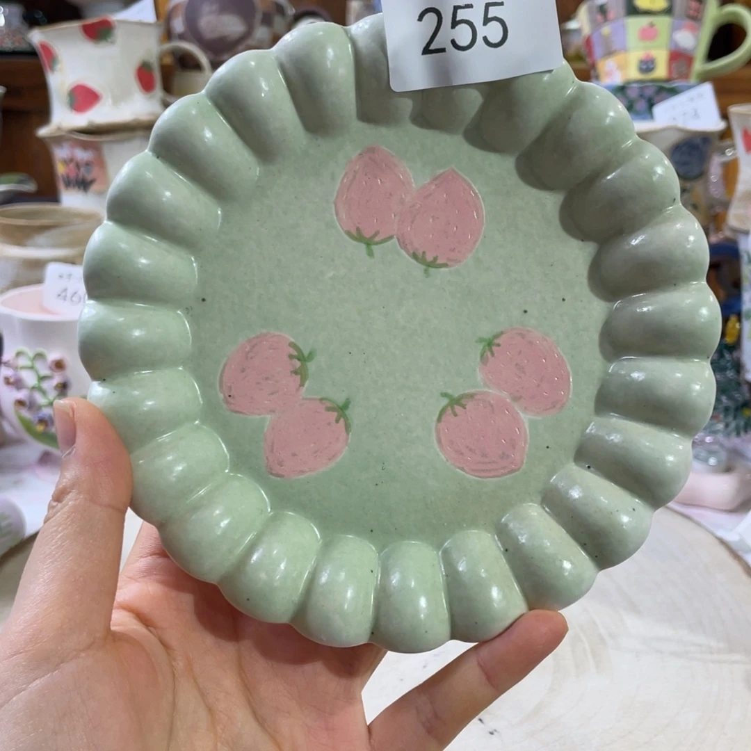 景德镇手工陶瓷碟255