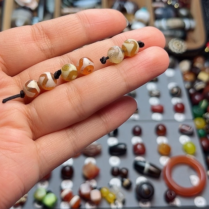 玛瑙/玉髓未镶嵌珠宝半成品空*