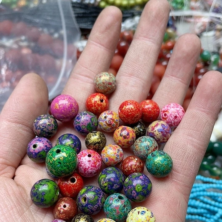 玛瑙/玉髓珠宝半成品未镶嵌一个10-14mm大漆