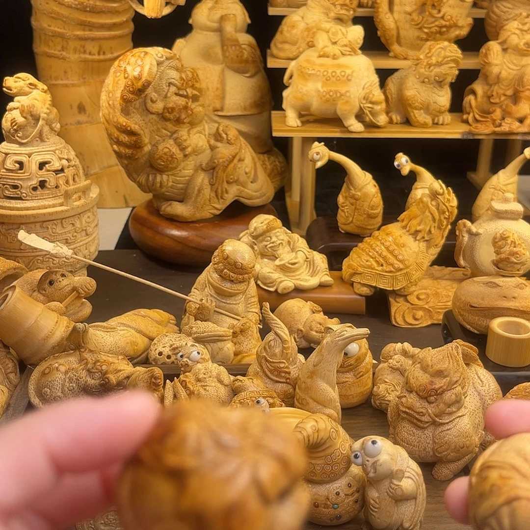 竹金***高竹根的雕刻财财