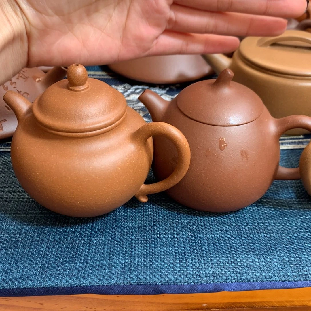 紫砂茶壶流***毛紫砂工艺品