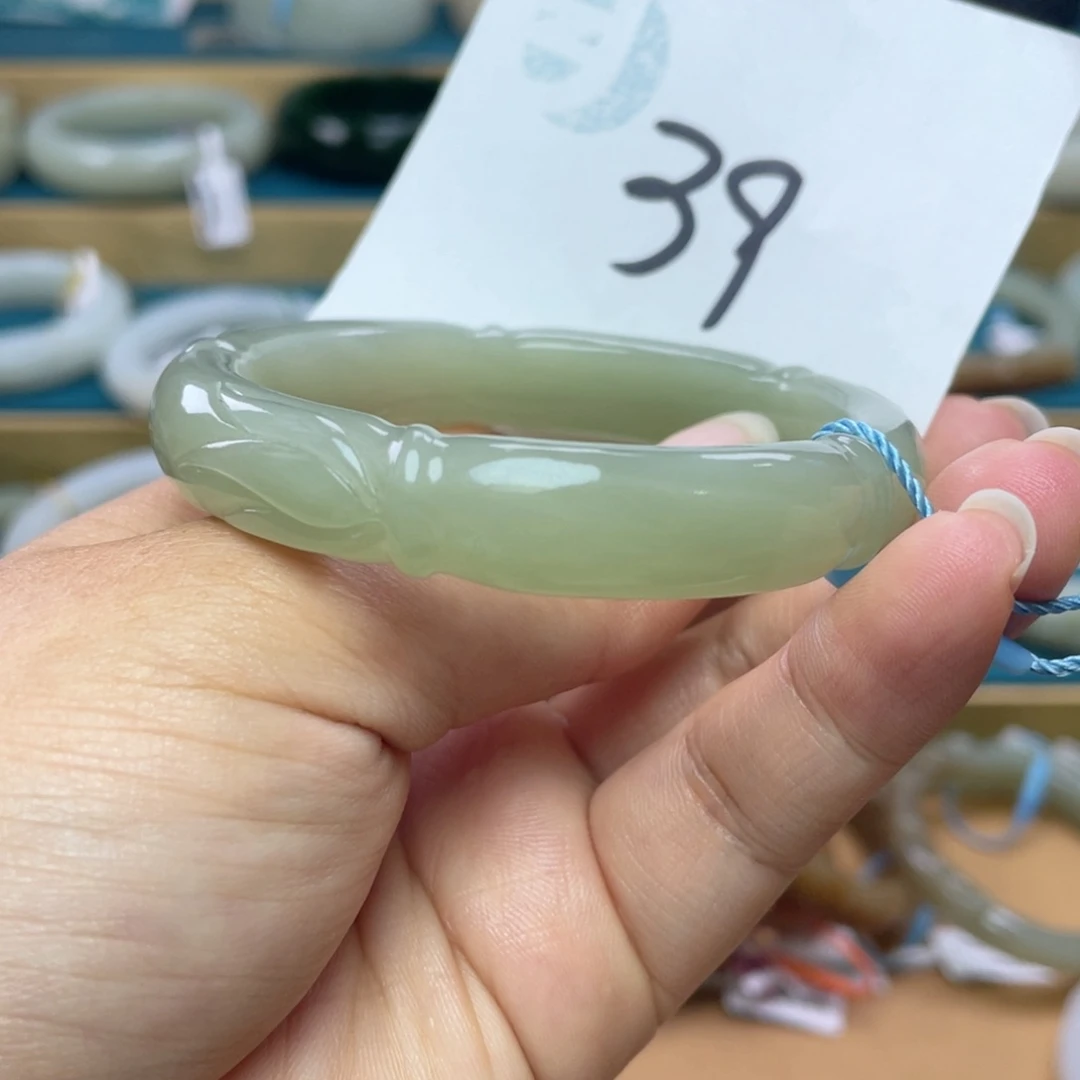 未镶嵌手镯和田玉圈口55