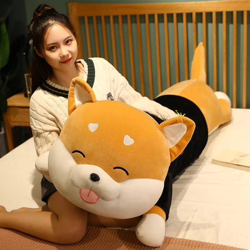 情人节礼物柴犬公仔狗毛绒玩具大号娃娃玩偶可爱抱枕睡觉床上超软