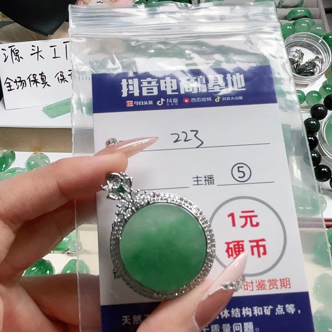 石英质玉未镶嵌颈饰