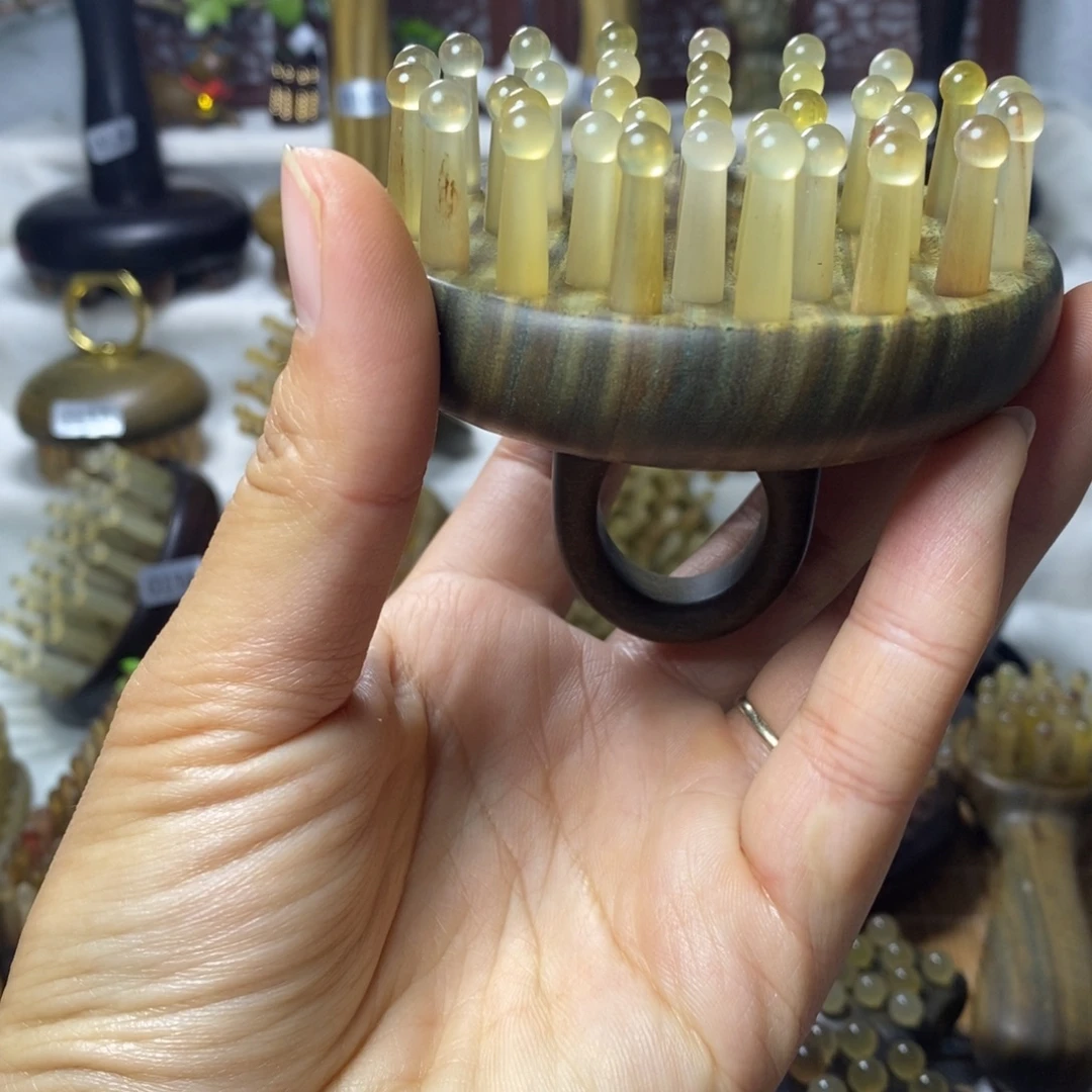 福利款35齿大直径羊角按摩