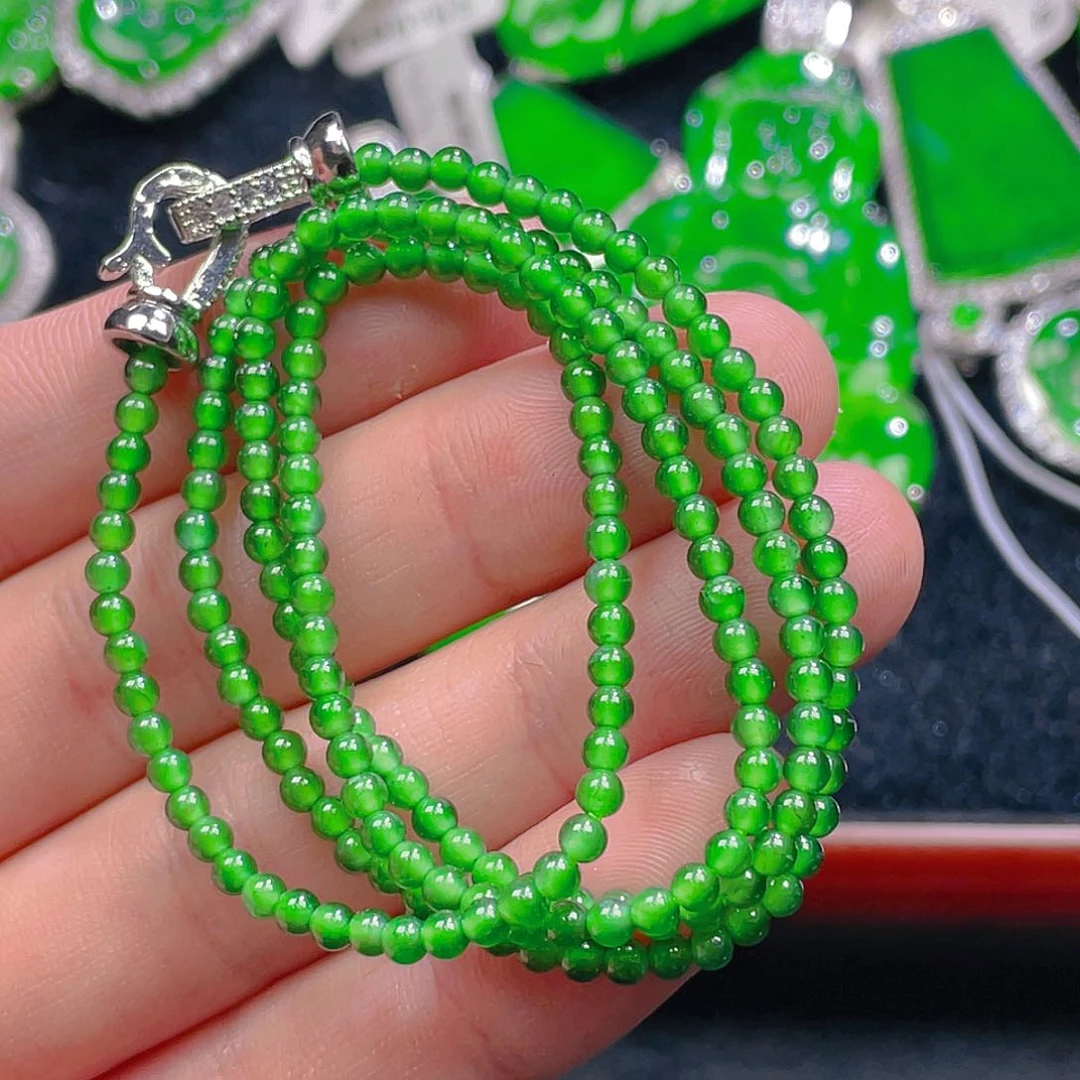 翡翠颈饰未镶嵌860，