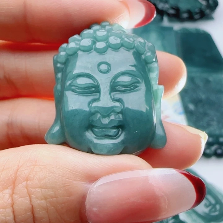 翡翠未镶嵌颈饰多样性发货天然A货翡翠